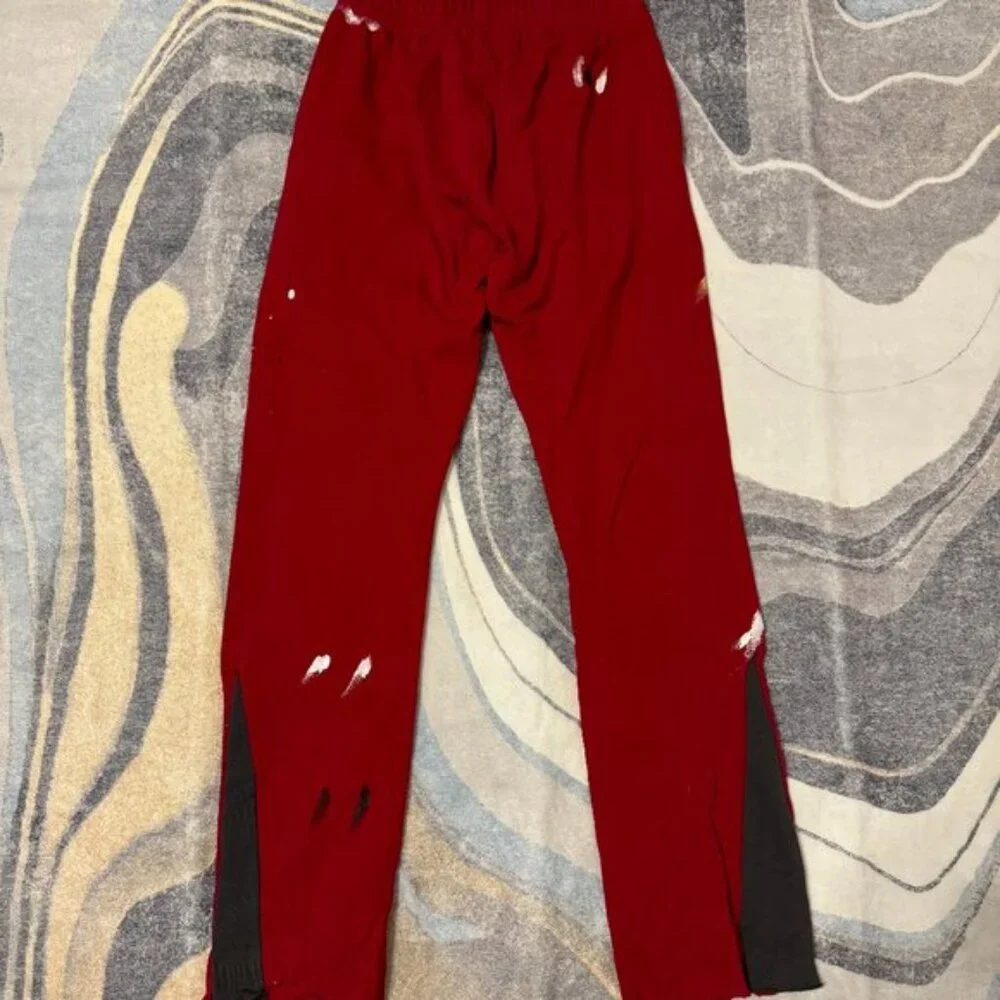 Gallery Dept Painted Flare Sweatpants Red Size Large - Picture 2 of 3